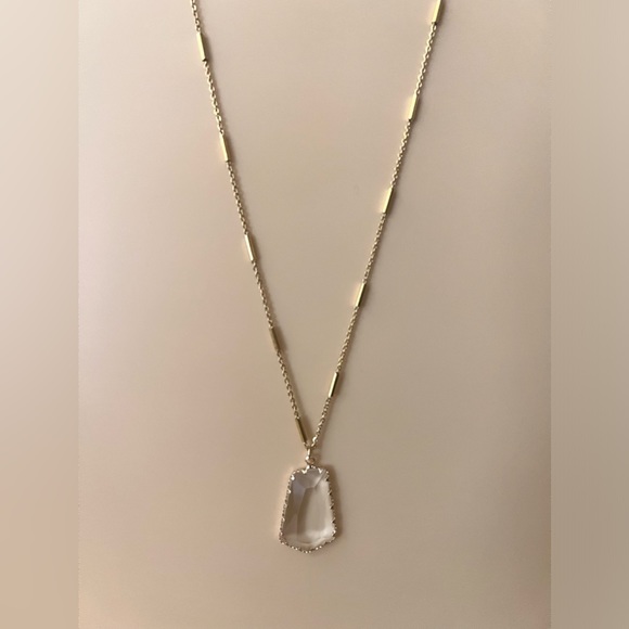 Boho Chic Classic Gold Necklace - Artsy Chic Long Pendant Necklace - Picture 12 of 17